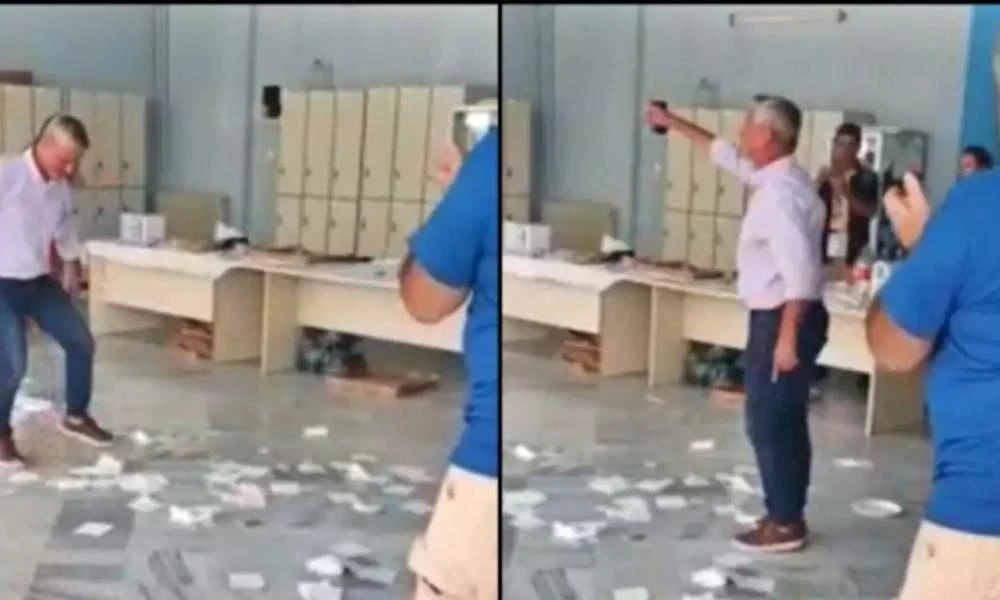 Χαλκίδα: Ήρθε στο κέφι αντιδήμαρχος - Μετέτρεψε εργοτάξιο σε μπουζουξίδικο